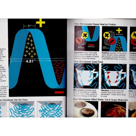 The Joy of Microwaving HC DJ 1986 700 Photos 450+ Recipes Vintage Cookbook - Picture 7 of 10